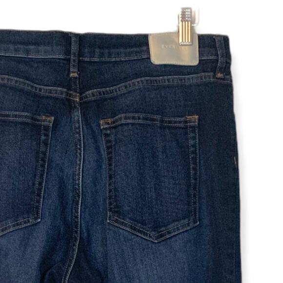 Everlane Jeans The High Rise Skinny Ankle Dark Wash Women's Size 32 - Picture 7 of 11